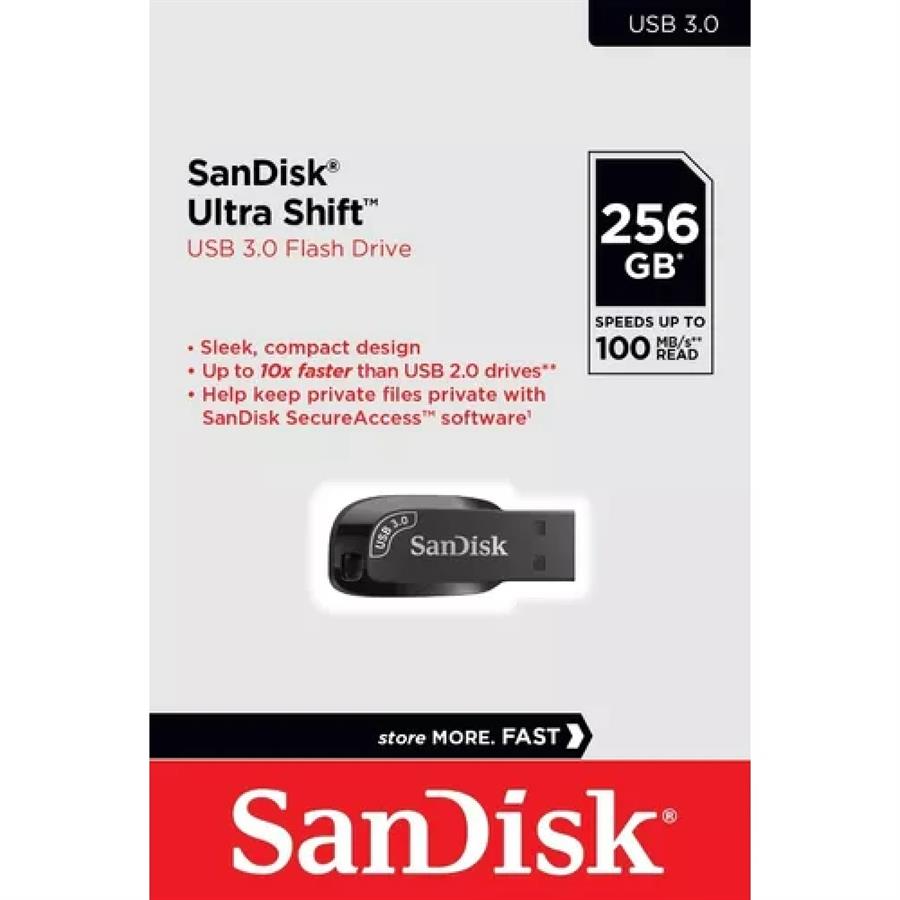 PEN SANDISK 256GB ULTRA SHIFT