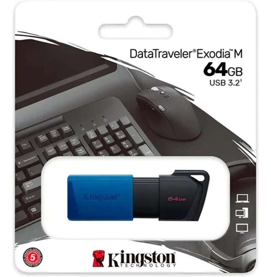 PEN 64GB KINGSTON EXODIA M
