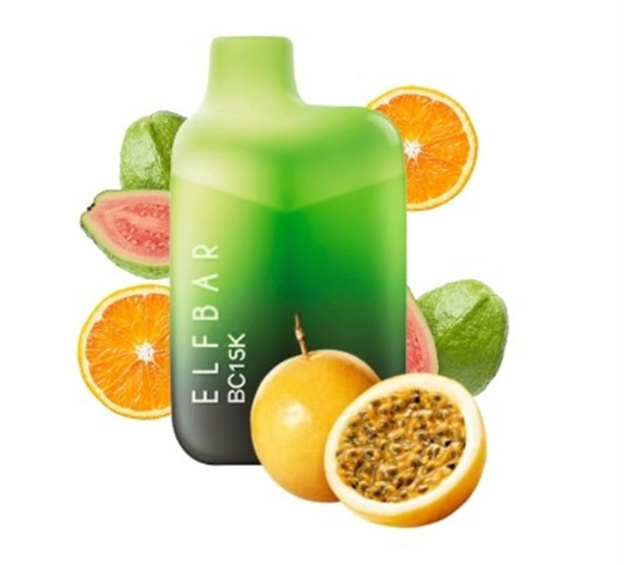 ELFBAR BC15K PASSION FRUIT ORANGE GUAVA