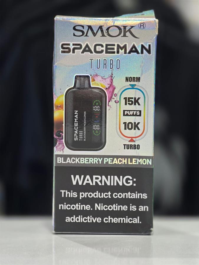 VAPER SMOK SPACEMAN BLACKBERRY PEACH LEMON