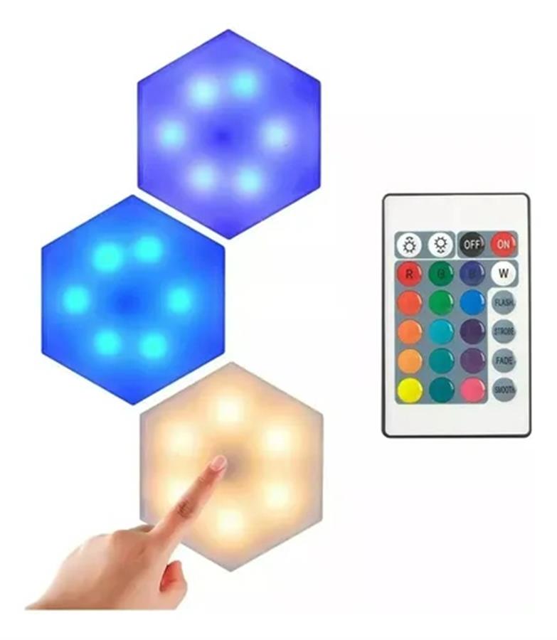 LED X3 HEXAGONAL C/CONTROL