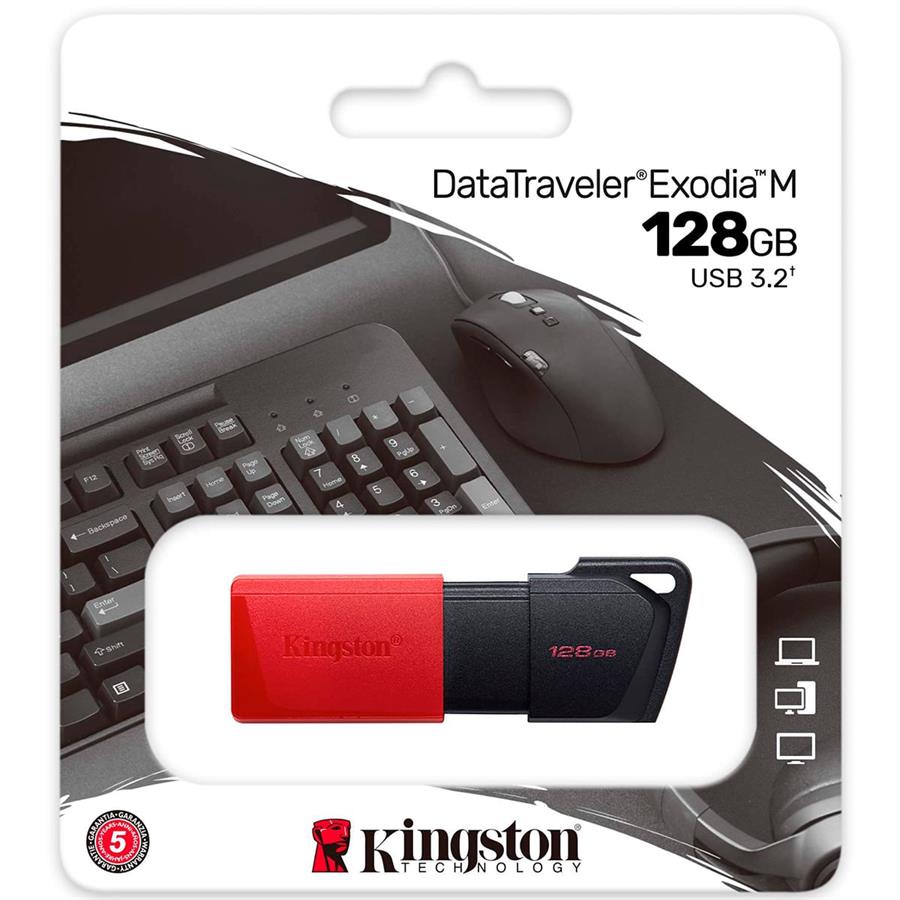 PEN KINGSTON 128GB EXODIA M