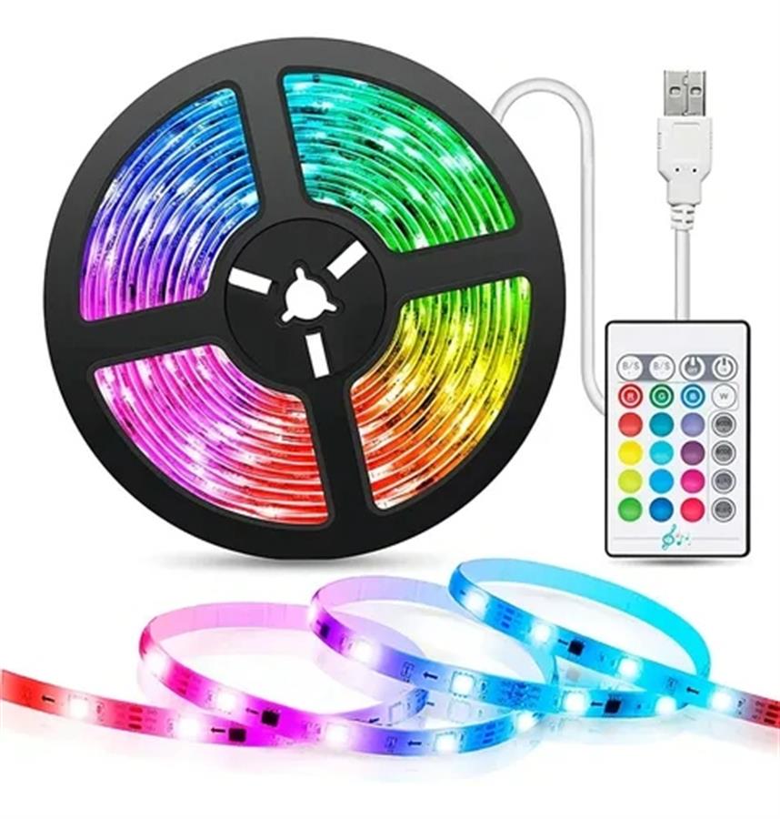 TIRA LED C/ CONTROL USB 5M