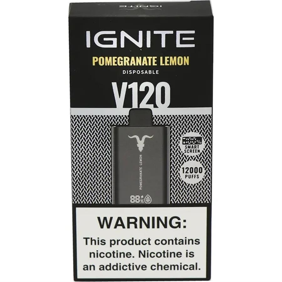 IGNITE V120 12K POMEGRANATE LEMON