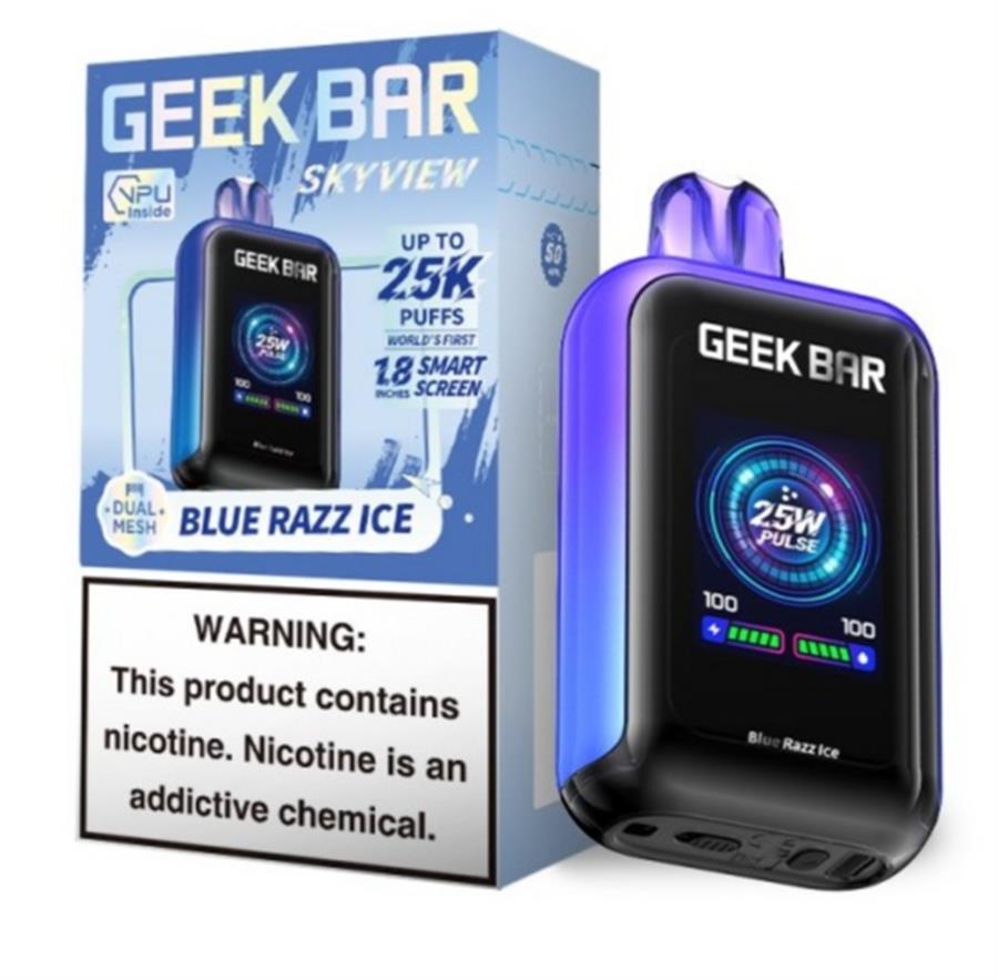 VAPER GEEK BAR 25K BLUE RAZZ ICE